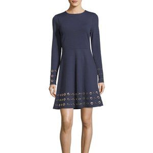 MICHAEL Michael Kors Navy Grommet Dress